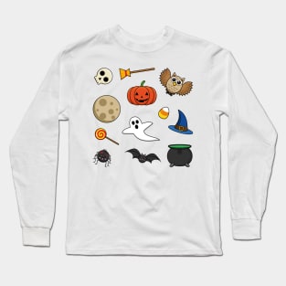 Kawaii Halloween Pack Long Sleeve T-Shirt